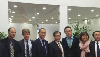 Délégation de la Municipalité de Langfang